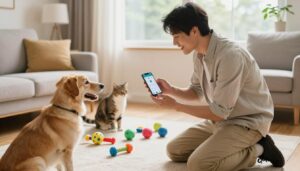 adestrar animais usando app