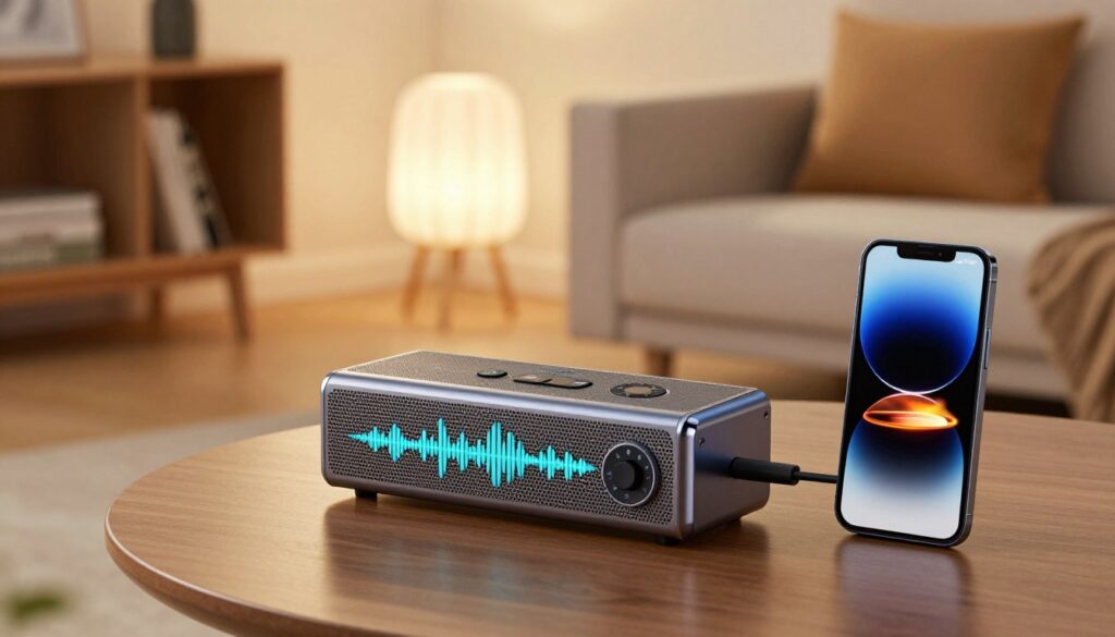 amplificador de som para smartphone