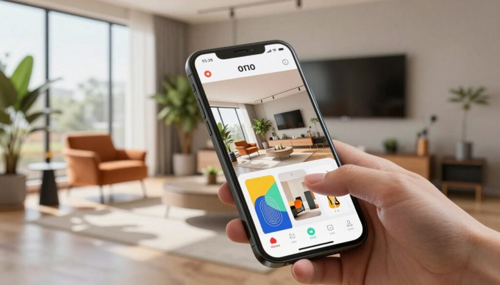 design de interiores no celular