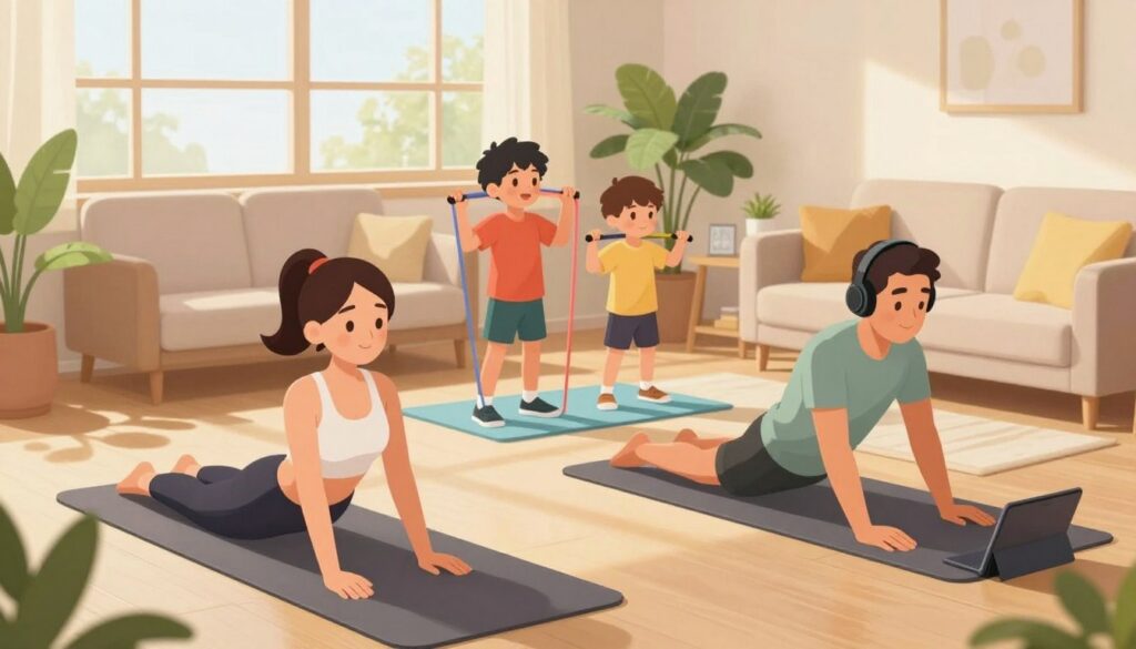 exercícios em casa exercícios em casa