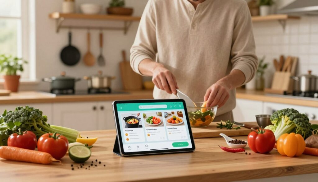 métodos de ensino usados por aplicativos para aprender a cozinhar