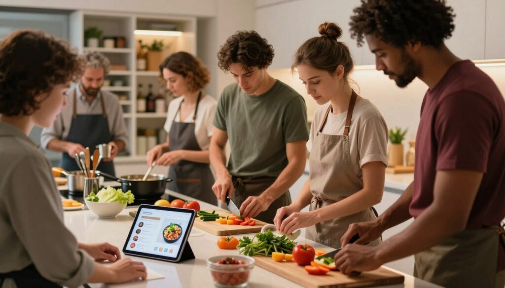 métodos dos aplicativos para aprender a cozinhar