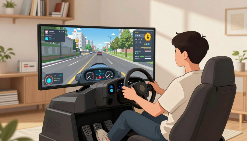 simuladores de direção