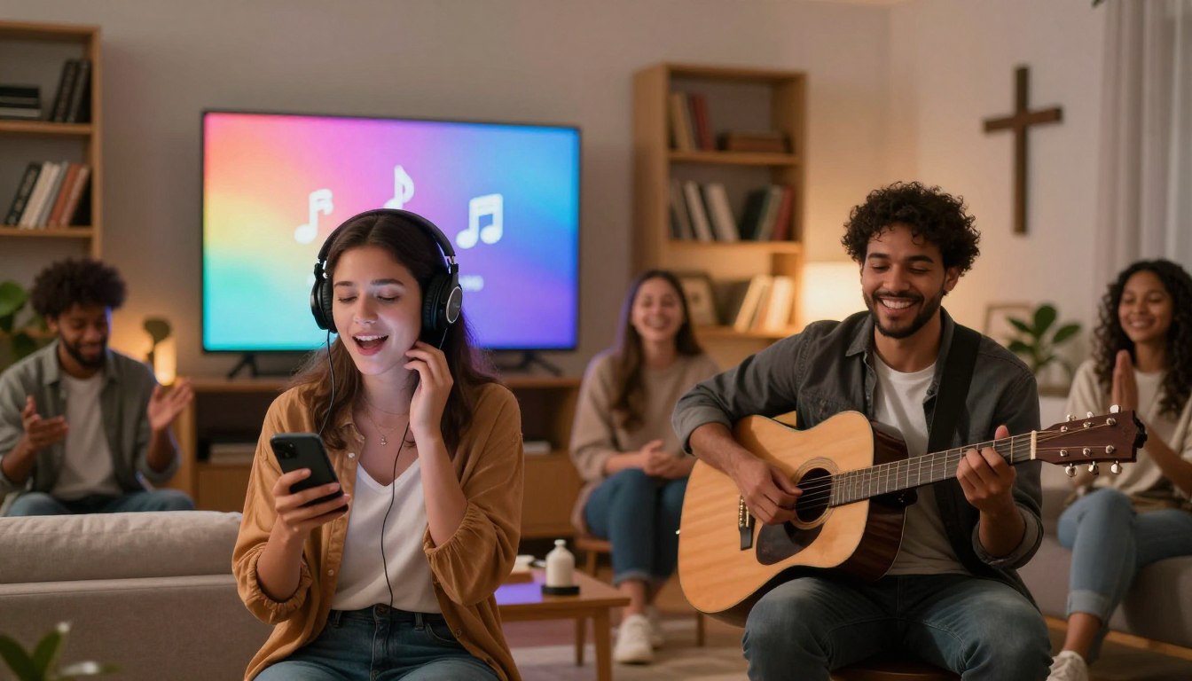 Aplicativos Grátis com Louvores e Música Gospel