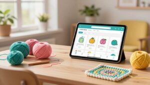 Aprender crochê de forma simples usando um aplicativo grátis