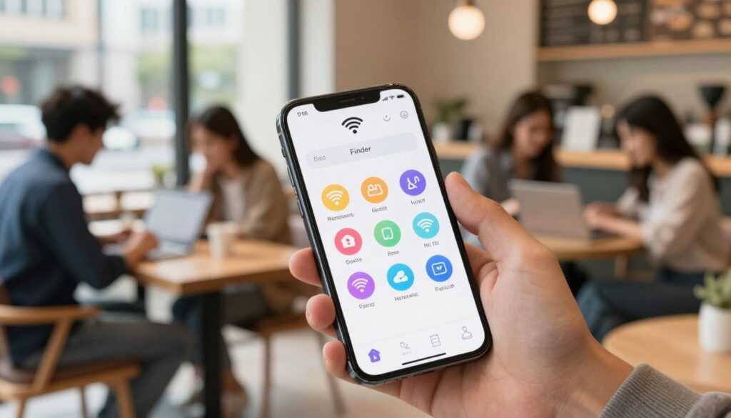aplicativos de busca de redes Wi-Fi
