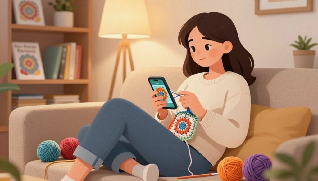 aplicativos para aprender crochê