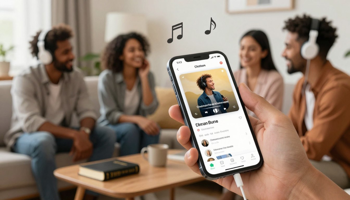 Como ouvir música cristã grátis usando aplicativos no celular