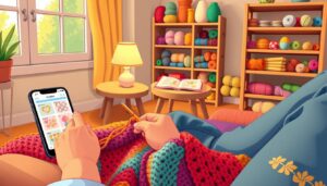 Aprender crochê passo a passo com aplicativo grátis