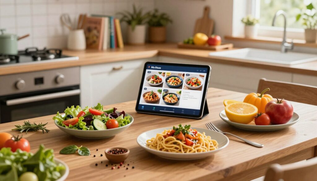 receitas simples nos aplicativos de culinária