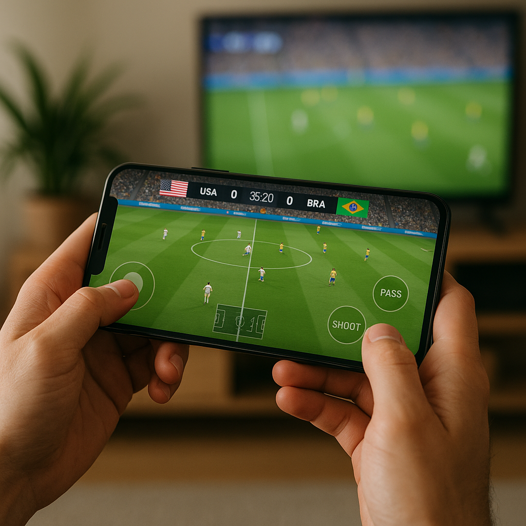 Apps grátis que simulam jogos da Copa 2026
