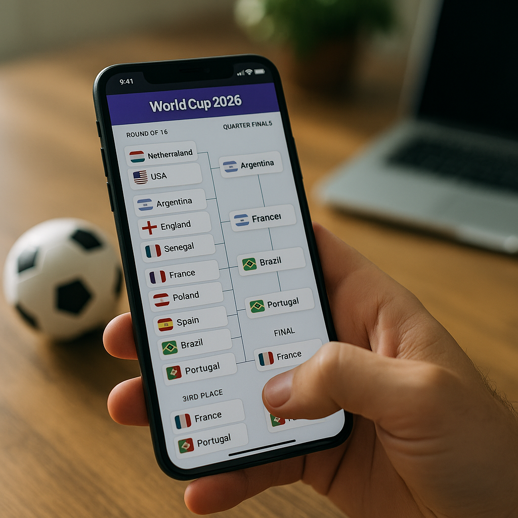 Apps populares para simular os resultados da copa do mundo 2026