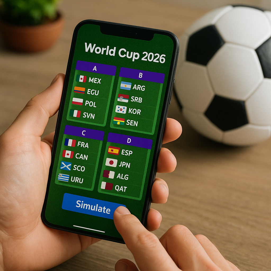 Simuladores da Copa 2026: Apps Grátis para Celular