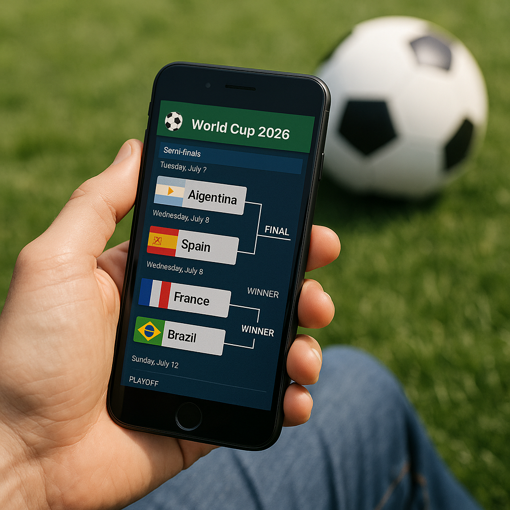 Apps que preveem jogos e finais da Copa 2026