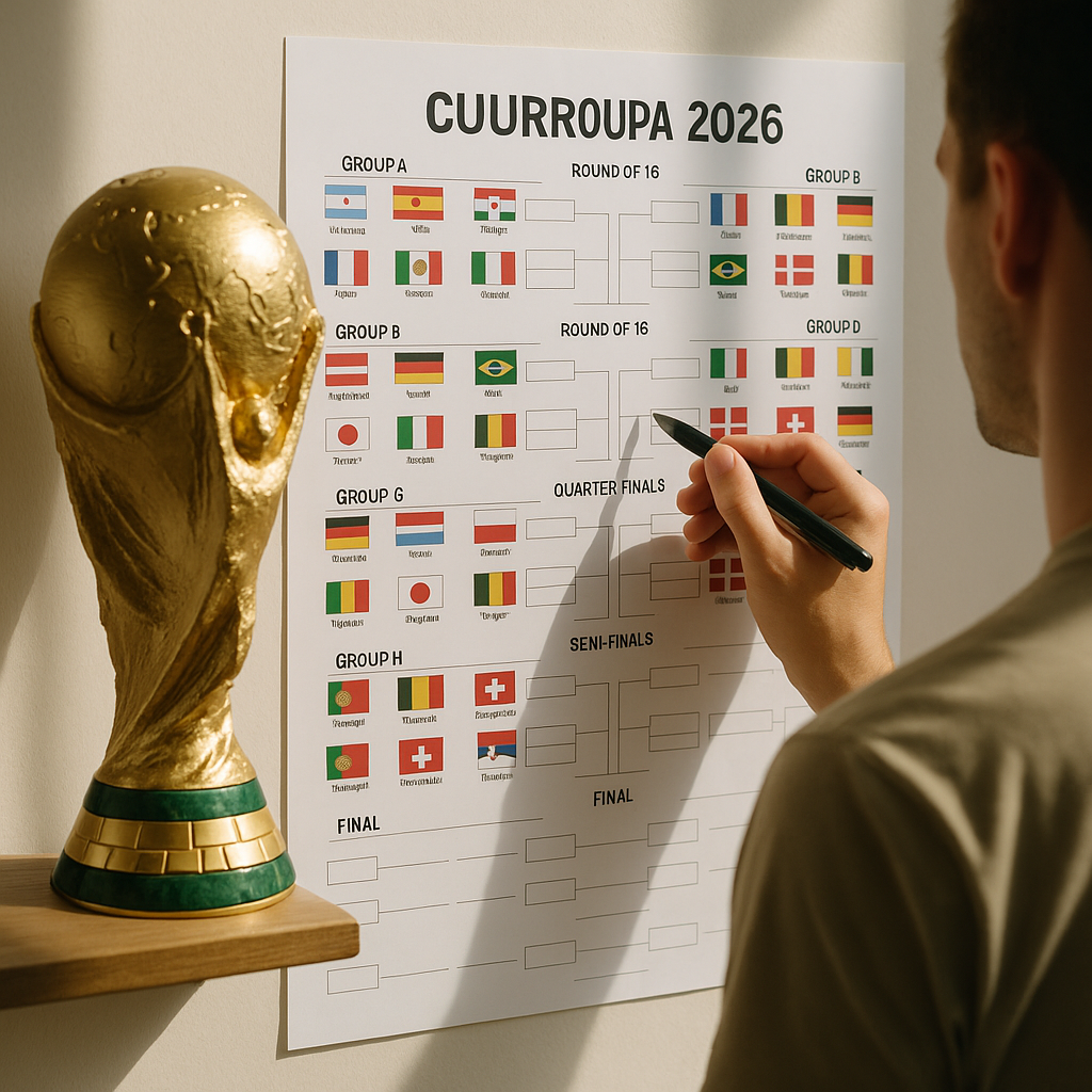 Simular a copa do mundo 2026 e acompanhar cada resultado