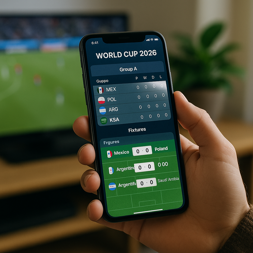 App Grátis para Simular Partidas da Copa 2026