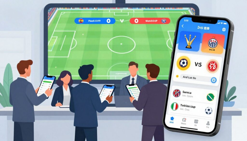 o que são aplicativos para simular resultados da copa do mundo 2026?