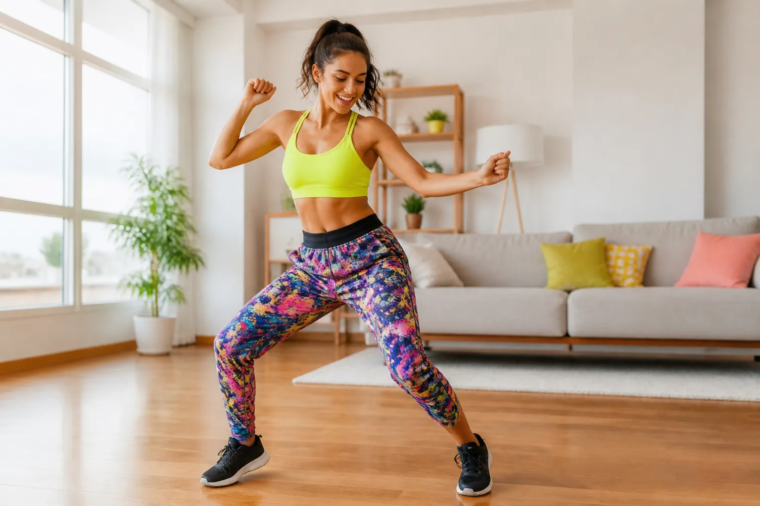 Aulas de zumba em casa grátis para iniciantes e avançados