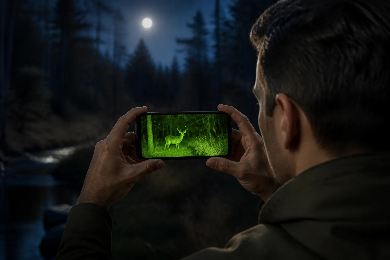 Veja como funciona a visão noturna em tempo real