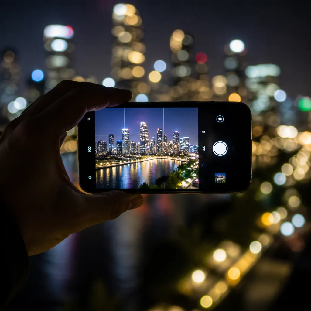 Modo Noturno na Câmera: Guia Completo para Fotos Perfeitas à Noite