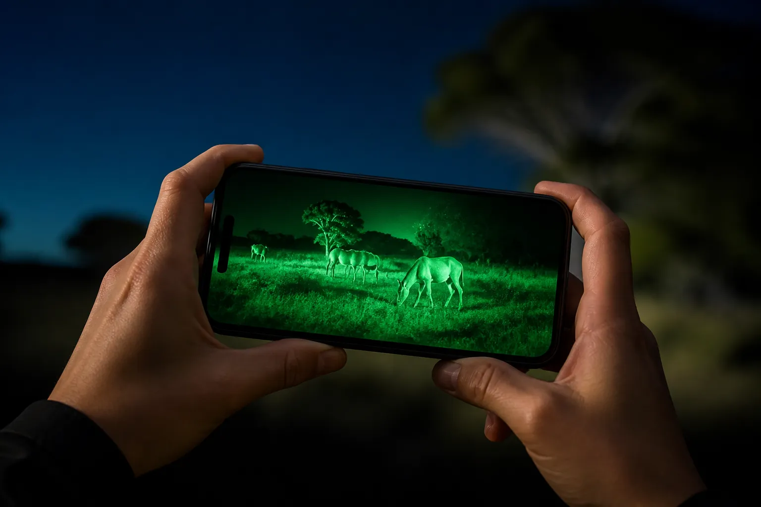 Transforme seu celular em câmera de visão noturna agora
