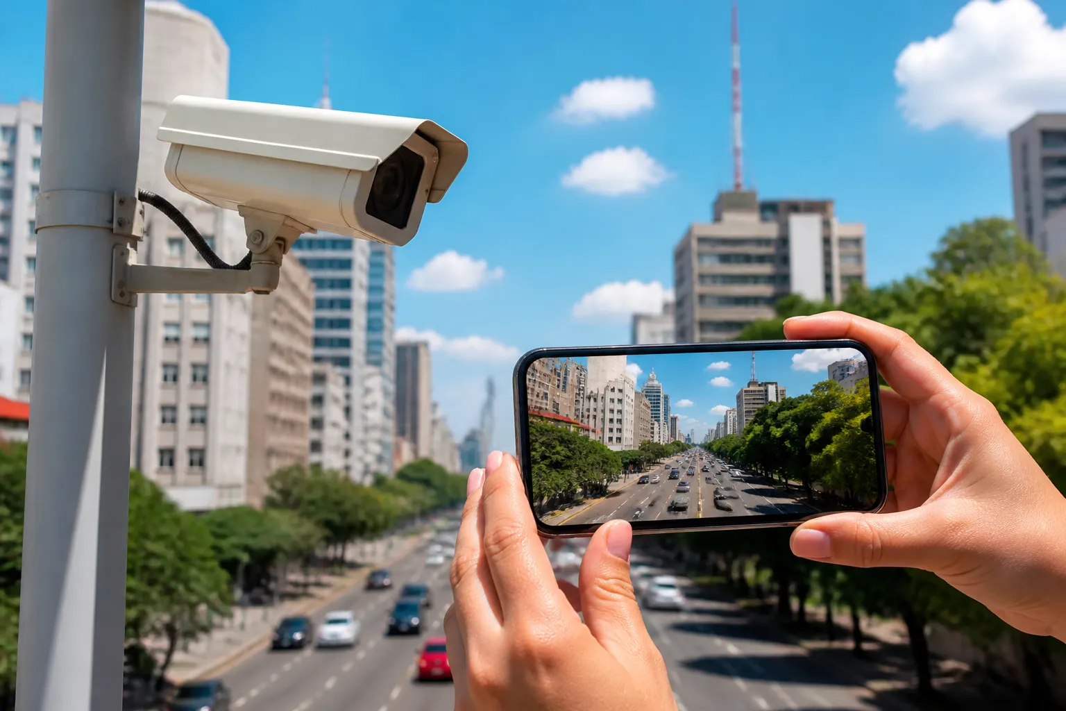 Como ver câmeras públicas ao vivo pelo seu celular agora